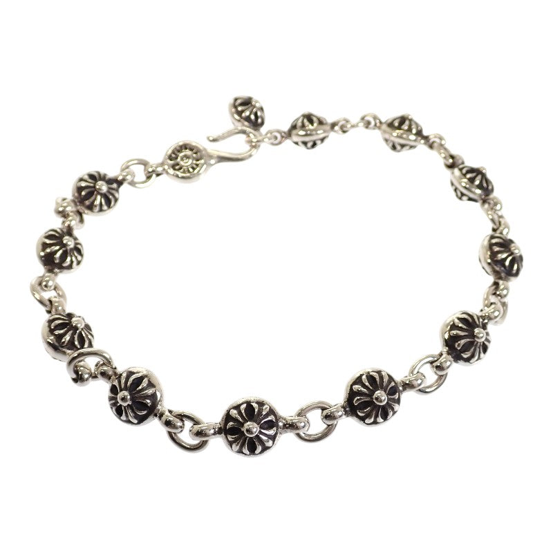 クロムハーツ CHROME HEARTS #1 クロスボール 1991 2354-304-9500-0200 ブレスレット シルバー925 シルバー メンズ【中古】【Aランク】
