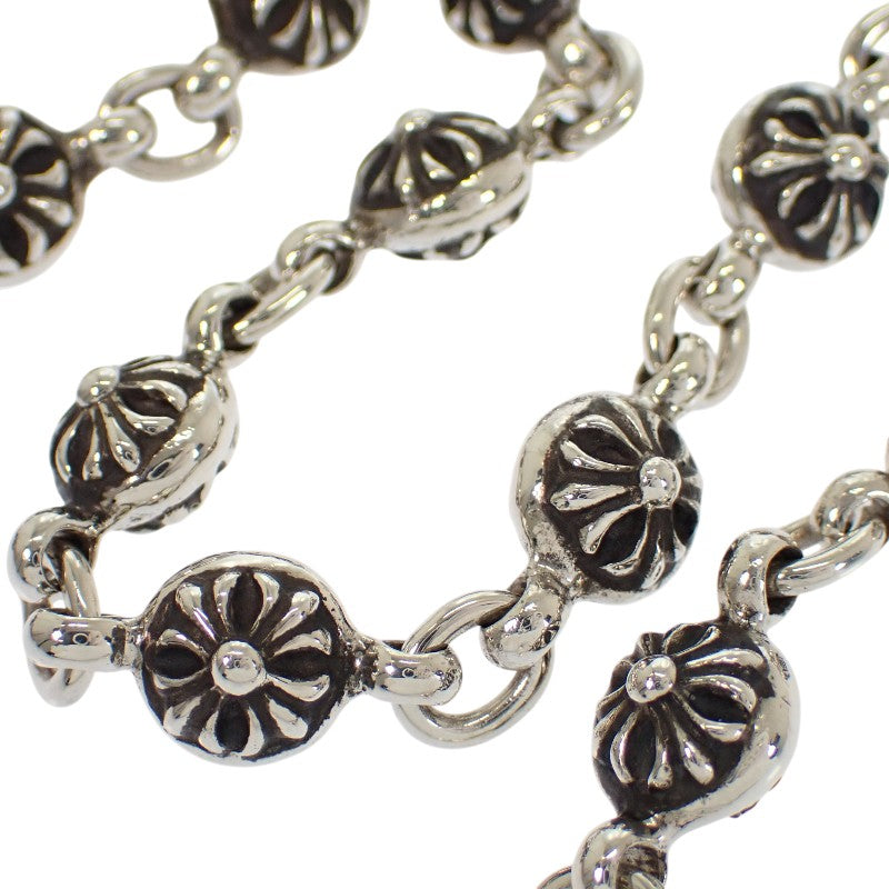 Chrome Hearts CHROME HEARTS #1 Cross Ball 1991 2354-304-9500-0200 手鍊 銀925 銀色 男士【中古】【A級品】