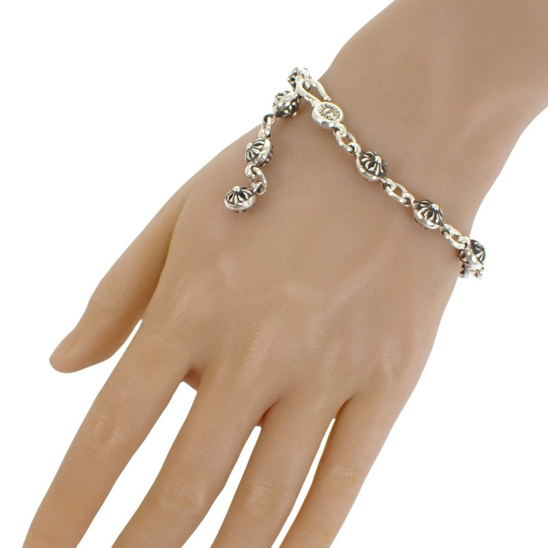 Chrome Hearts CHROME HEARTS #1 Cross Ball 1991 2354-304-9500-0200 手鍊 銀925 銀色 男士【中古】【A級品】