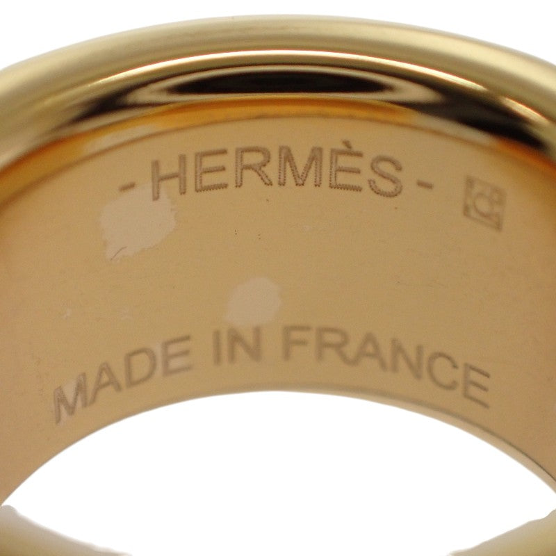 エルメス HERMES オランプPM イヤーカフ 片耳用 H010734CC18 イヤリング ヴォーエプソン エトゥープ ゴールド金具 レディース【中古】【Aランク】
