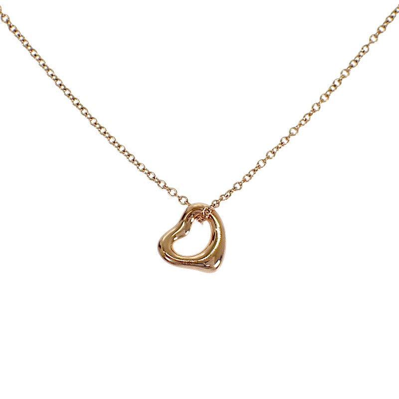 ティファニー TIFFANY&Co. エルサ・ペレッティ オープンハート ペンダント 60957428 ネックレス K18ピンクゴールド レディース【中古】【Aランク】