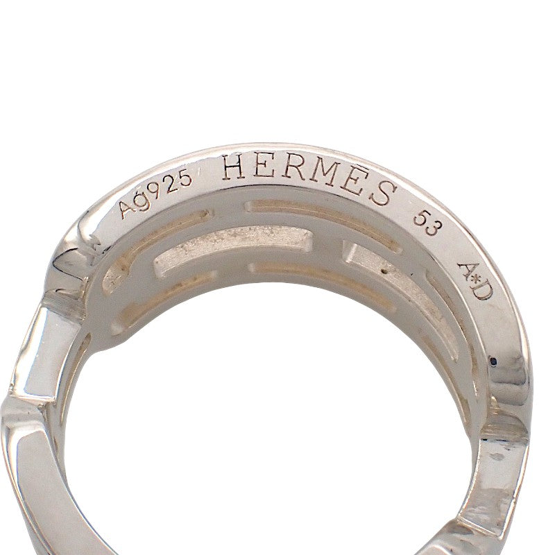 エルメス HERMES アルカン PM 13号 リング シルバー925 メンズ レディース【中古】【Aランク】