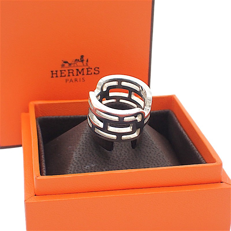 エルメス HERMES アルカン PM 13号 リング シルバー925 メンズ レディース【中古】【Aランク】