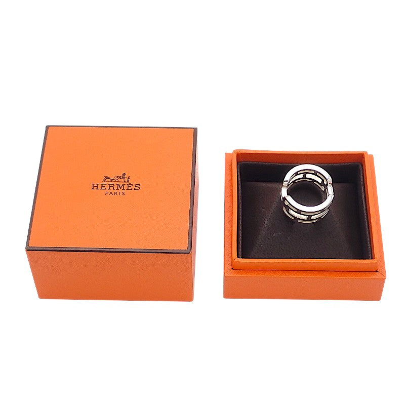 エルメス HERMES アルカン PM 13号 リング シルバー925 メンズ レディース【中古】【Aランク】