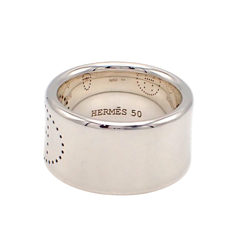 エルメス HERMES エクリプスリュバン GM 10号 50 H104275B リング シルバー925 レディース【中古】【Aランク】