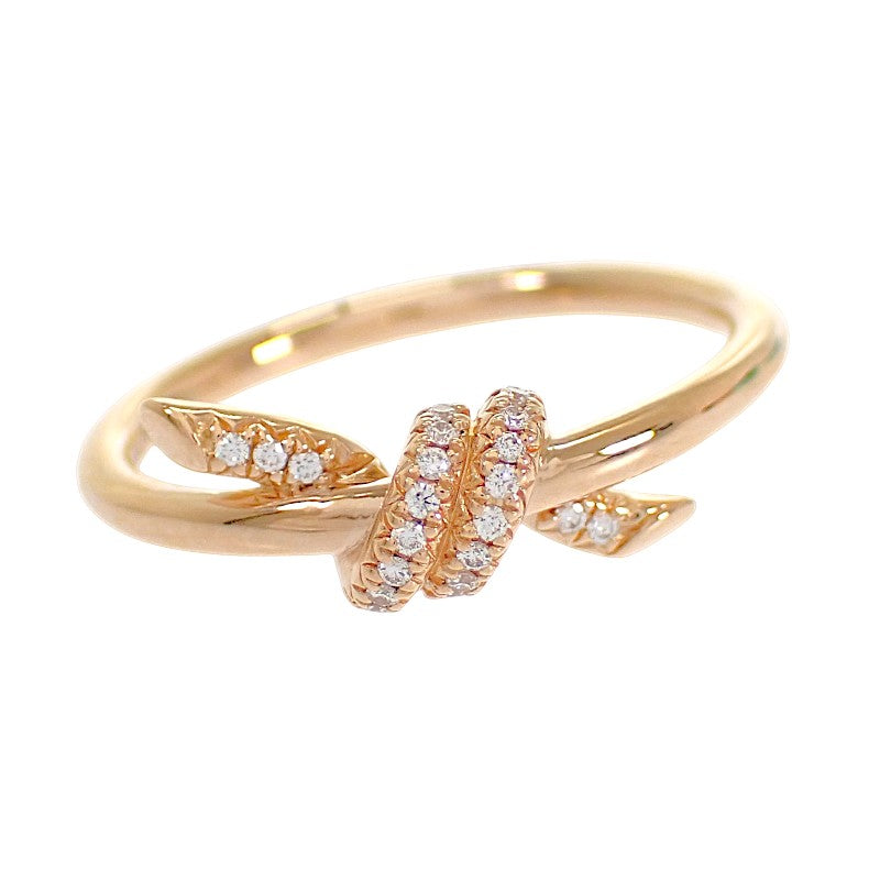 ティファニー TIFFANY&Co. ノット 11号 69346855 リング K18ピンクゴールド ゴールド ダイヤモンド レディース【中古】【Aランク】