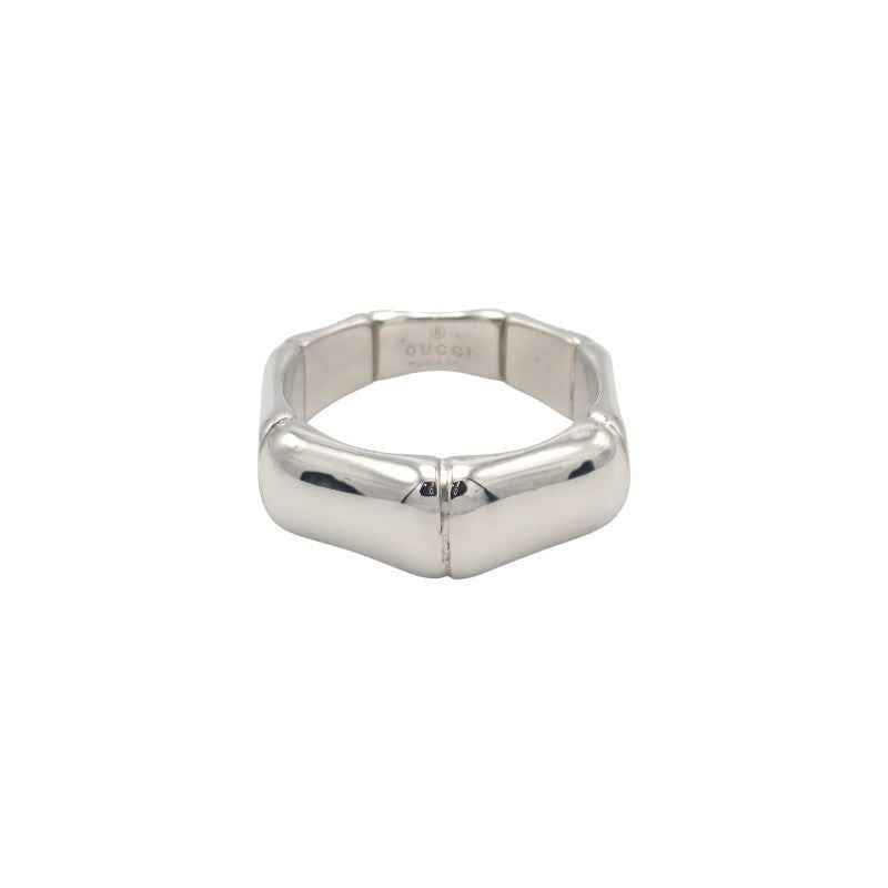 グッチ GUCCI バンブー リング シルバー925 メンズ【中古】【Aランク】