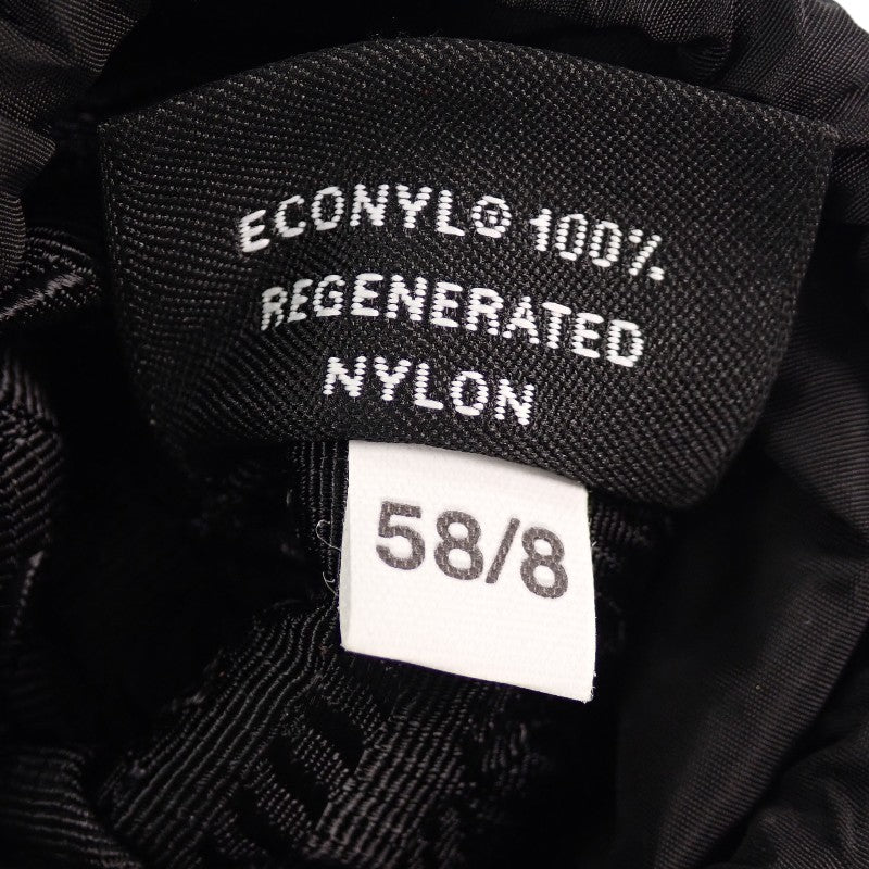 プラダ PRADA Re-Nylon ミニポーチ キーチェーン Air Pods Pro ケース 2TT170_2DMK_F0002 バッグチャーム ナイロン ブラック レディース メンズ ユニセックス【中古】【Aランク】