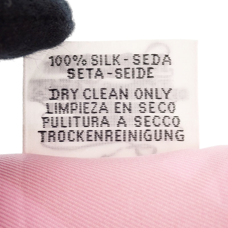 エルメス HERMES ツイリー クーペ タトゥー アージュ スカーフ シルク ローズヴィフ ローズペール レディース【中古】【ABランク】