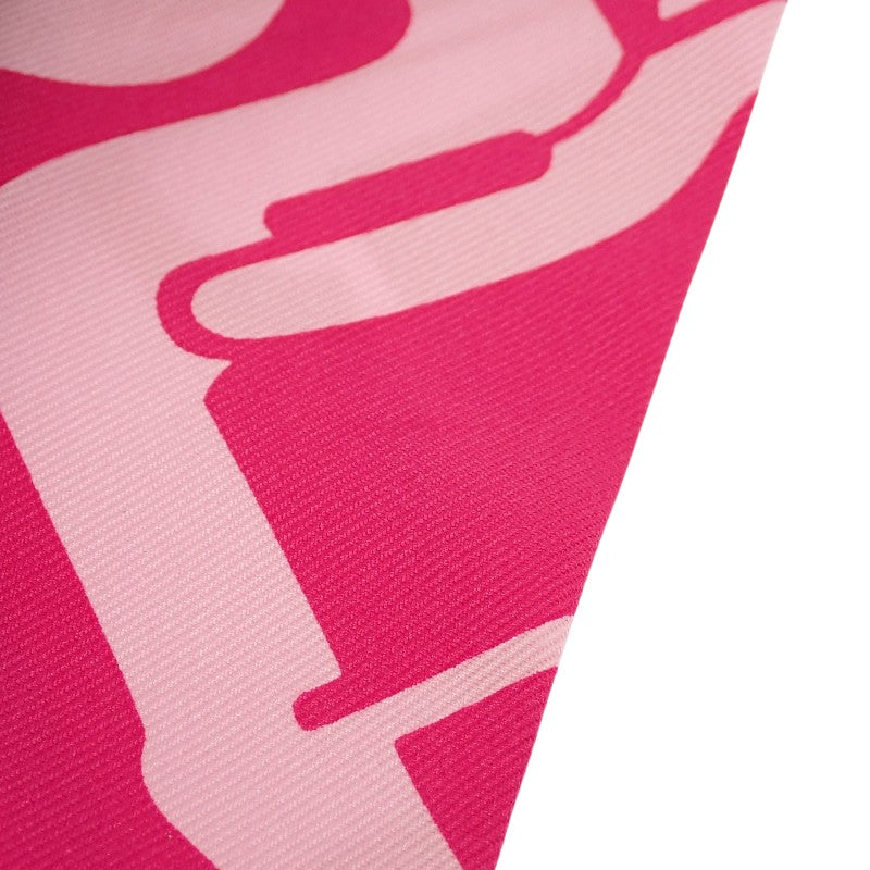 エルメス HERMES ツイリー クーペ タトゥー アージュ スカーフ シルク ローズヴィフ ローズペール レディース【中古】【ABランク】