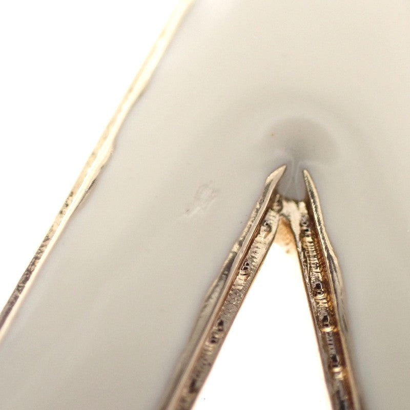 シャネル CHANEL CCロゴ パールロングネックレス B22A刻印 AB8717 ネックレス メタル フェイクパール ブラック ホワイト ゴールド レディース【中古】【Aランク】