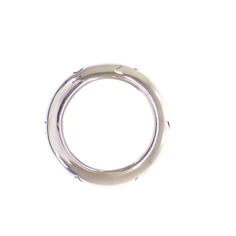 シャネル CHANEL ロゴ 13号 リング シルバー925 レディース メンズ【中古】【Aランク】