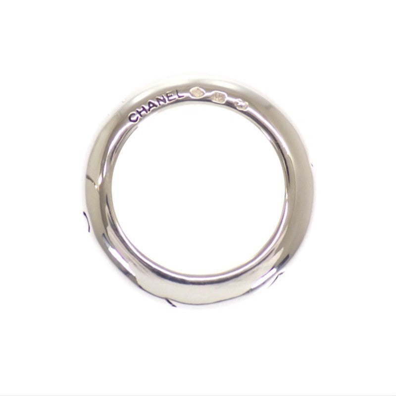 シャネル CHANEL ロゴ 13号 リング シルバー925 レディース メンズ【中古】【Aランク】