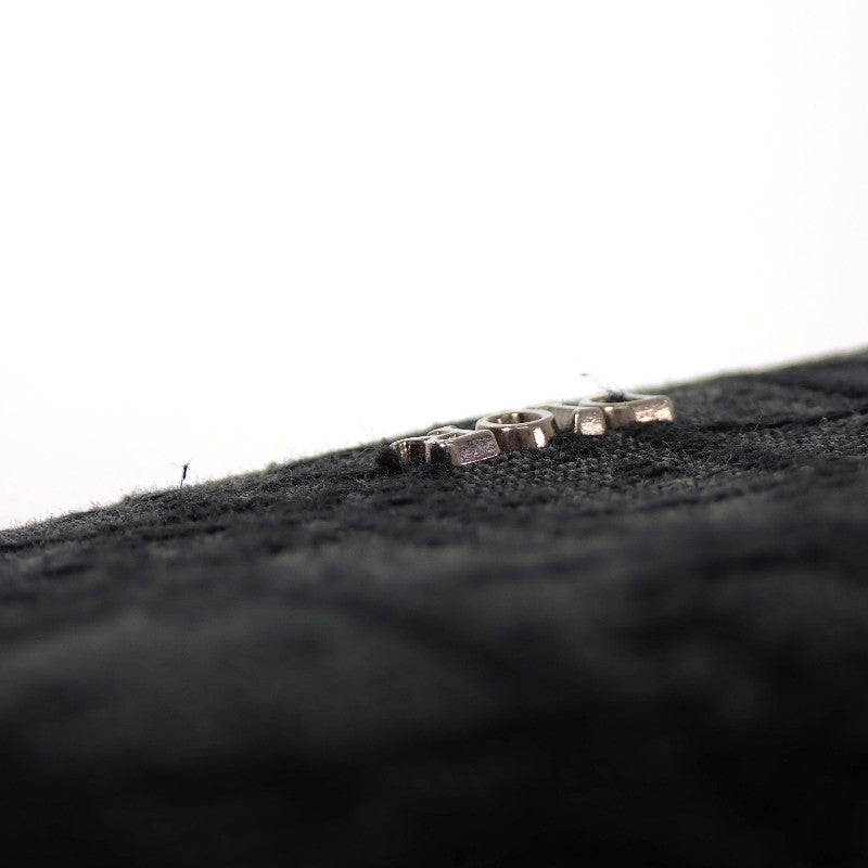 ディオール Dior ビジネスカードホルダー 2ESCH178YSE_H03E カードケース カーフ レザー ブラック メンズ レディース【中古】【ABランク】