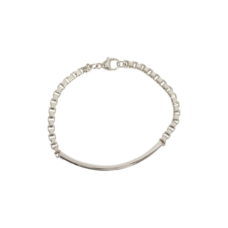 TIFFANY&Co. 威尼斯環形 ID 60107670 手鍊 純銀 男款【二手】【A級品】