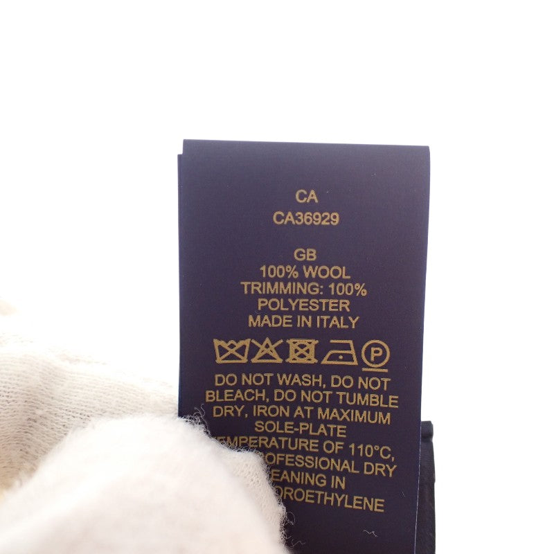 ルイヴィトン LOUIS VUITTON マフラー・LVアイス M79377 マフラー ウール アイボリー ホワイト レディース メンズ ユニセックス【中古】【Aランク】