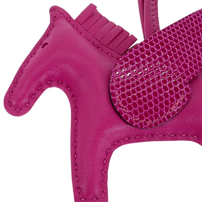エルメス HERMES ロデオチャーム ペガサス PM タッチ バッグチャーム アニョーミロ ローズパープル レディース【中古】【Aランク】