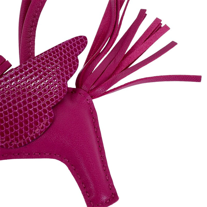 エルメス HERMES ロデオチャーム ペガサス PM タッチ バッグチャーム アニョーミロ ローズパープル レディース【中古】【Aランク】