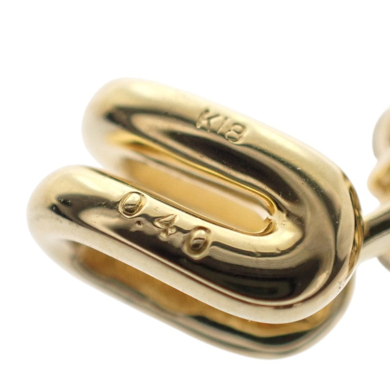 デザインジュエリー ペンダントトップ K18イエローゴールド ダイヤモンド レディース【中古】【Aランク】