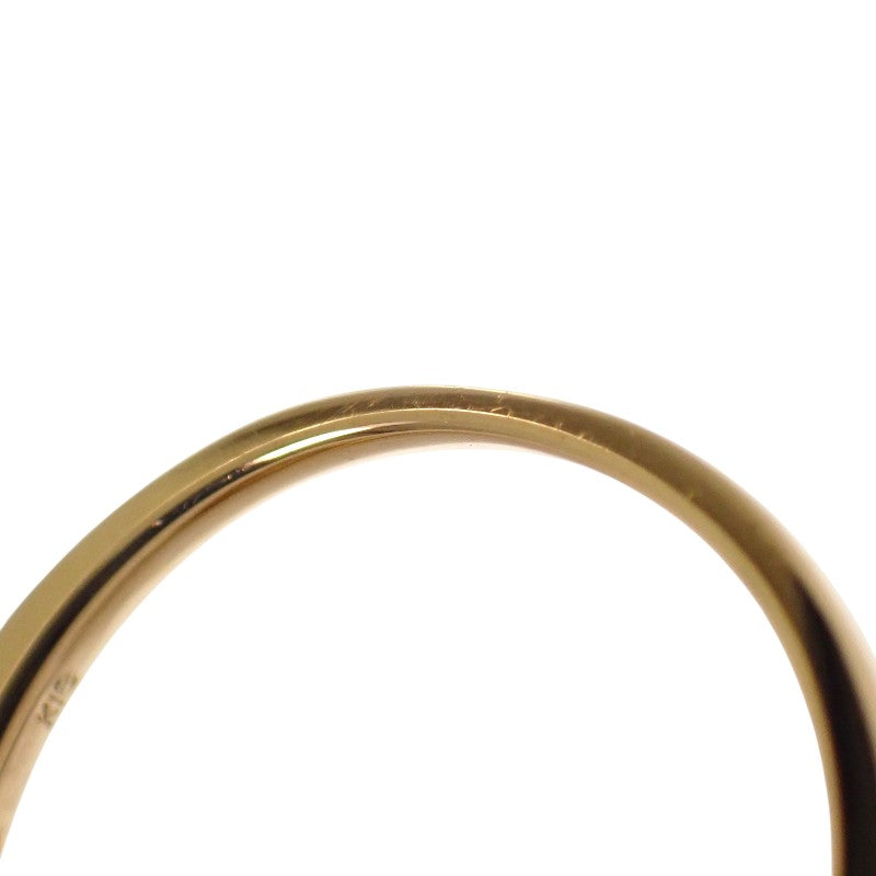 Design Jewelry Ring, Size 11, K18 Yellow Gold Diamond Ladies