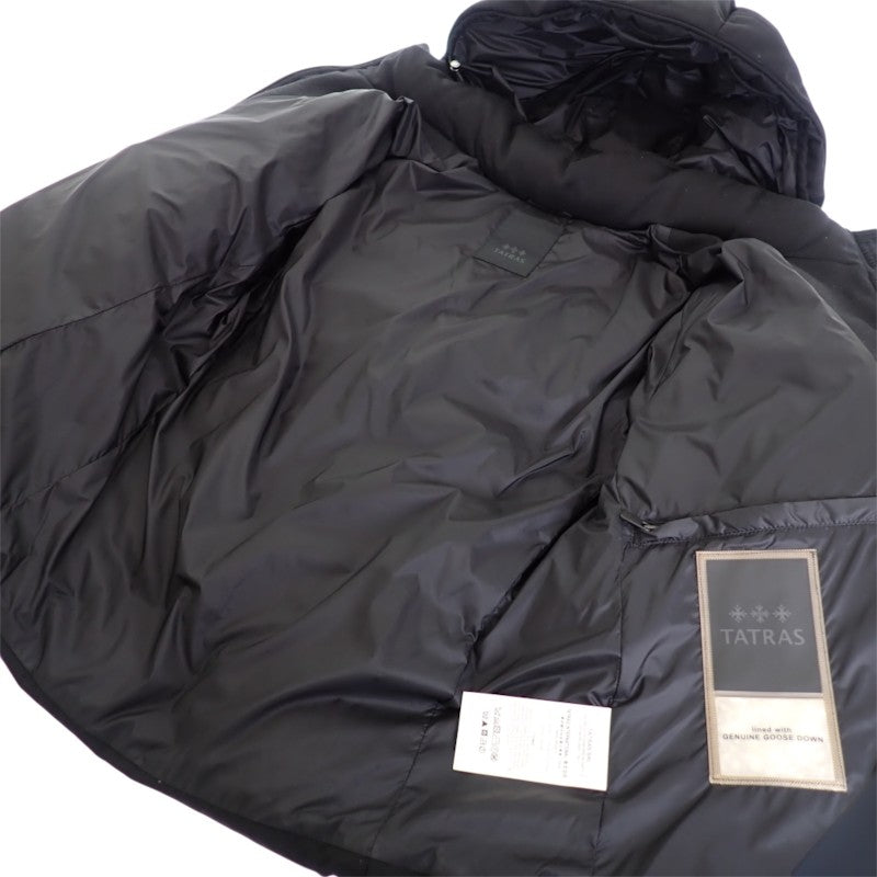 タトラス TATRAS AGORDO アゴルド 1 MTKE21A4148-D ダウンジャケット ウール ダウン90%/フェザー10% ブラック メンズ【中古】【Bランク】