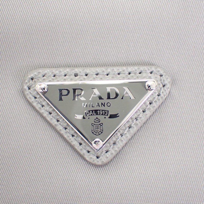 プラダ PRADA Re-Nylon 1NS369_R067_F0424 ポーチ ナイロン クラウディグレー レディース【中古】【Aランク】