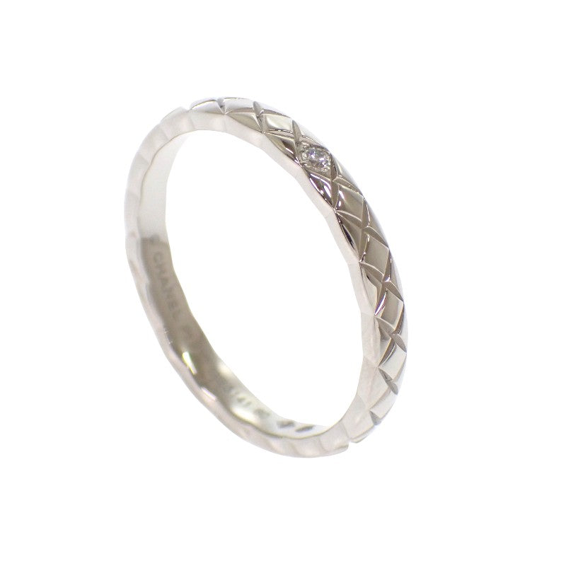 シャネル CHANEL ココクラッシュ スモール 19号 J11354 リング Pt950プラチナ ダイヤモンド #60 レディース メンズ【中古】【Aランク】