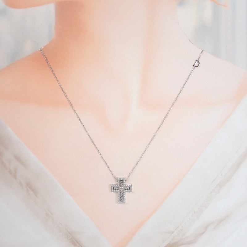 ダミアーニ Damiani ベルエポック 20111854 ネックレス K18ホワイトゴールド ダイヤモンド レディース メンズ ユニセックス【中古】【Aランク】