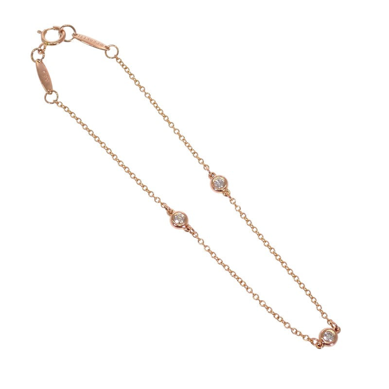 ティファニー TIFFANY&Co. バイザヤード 60141638 ブレスレット K18ピンクゴールド ゴールド ダイヤモンド レディース【中古】【Aランク】