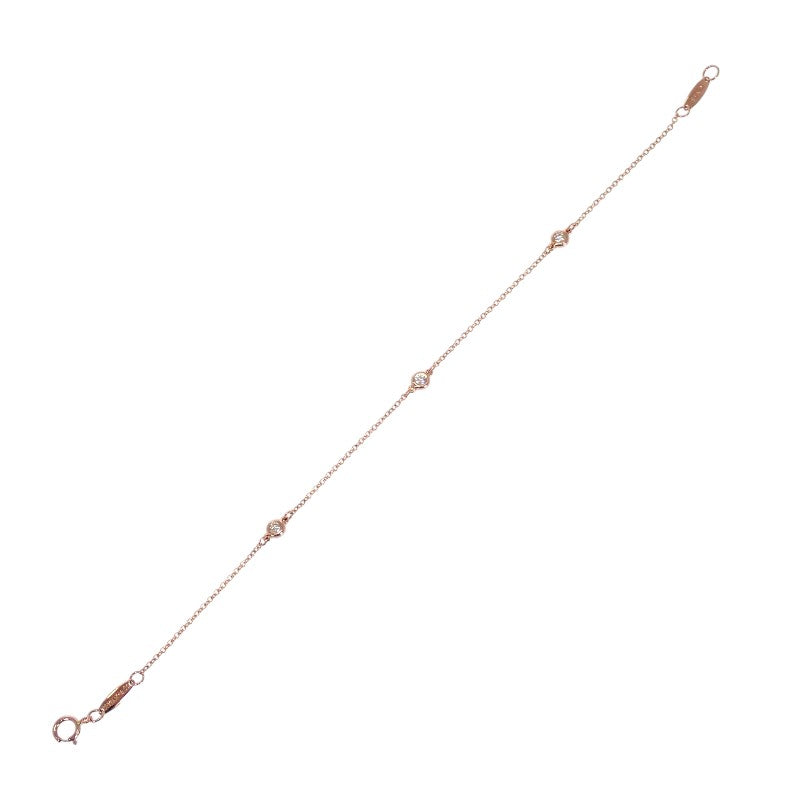 ティファニー TIFFANY&Co. バイザヤード 60141638 ブレスレット K18ピンクゴールド ゴールド ダイヤモンド レディース【中古】【Aランク】