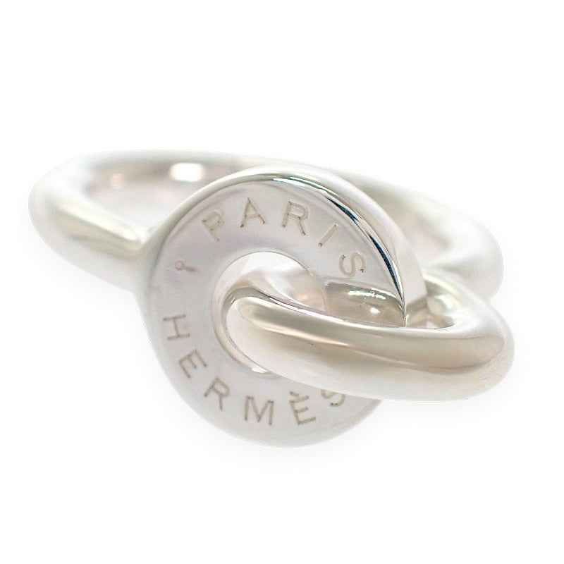 エルメス HERMES ボルティージュ 指輪 48 8号 リング シルバー925 レディース【中古】【Aランク】