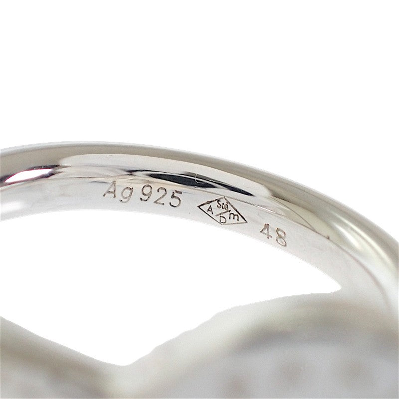 エルメス HERMES ボルティージュ 指輪 48 8号 リング シルバー925 レディース【中古】【Aランク】