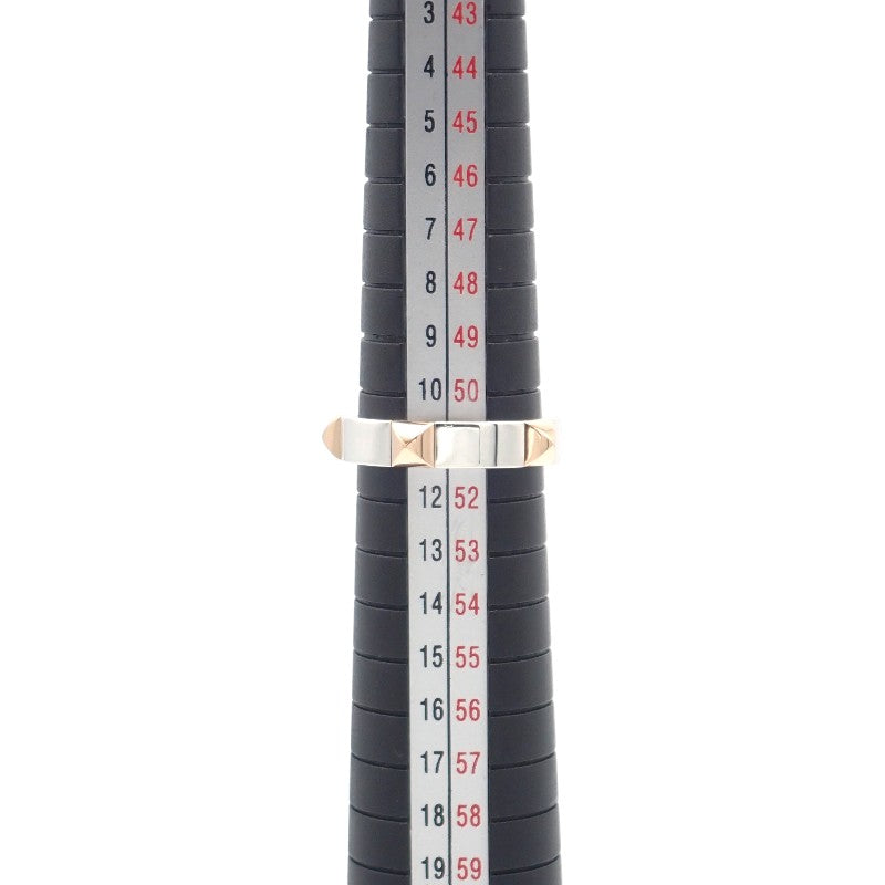 エルメス HERMES クルー・ドゥ・H 11号 H123646B リング K18ピンクゴールド シルバー925 レディース メンズ【中古】【Aランク】
