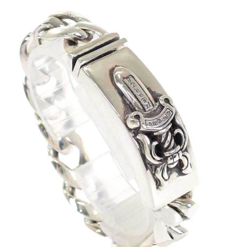 クロムハーツ CHROME HEARTS ダガーIDクラシックリンク 2354-304-3200-9150 ブレスレット シルバー925 メンズ【中古】【Aランク】