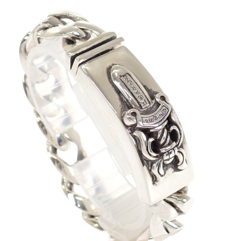 クロムハーツ CHROME HEARTS ダガーIDクラシックリンク 2354-304-3200-9150 ブレスレット シルバー925 メンズ【中古】【Aランク】