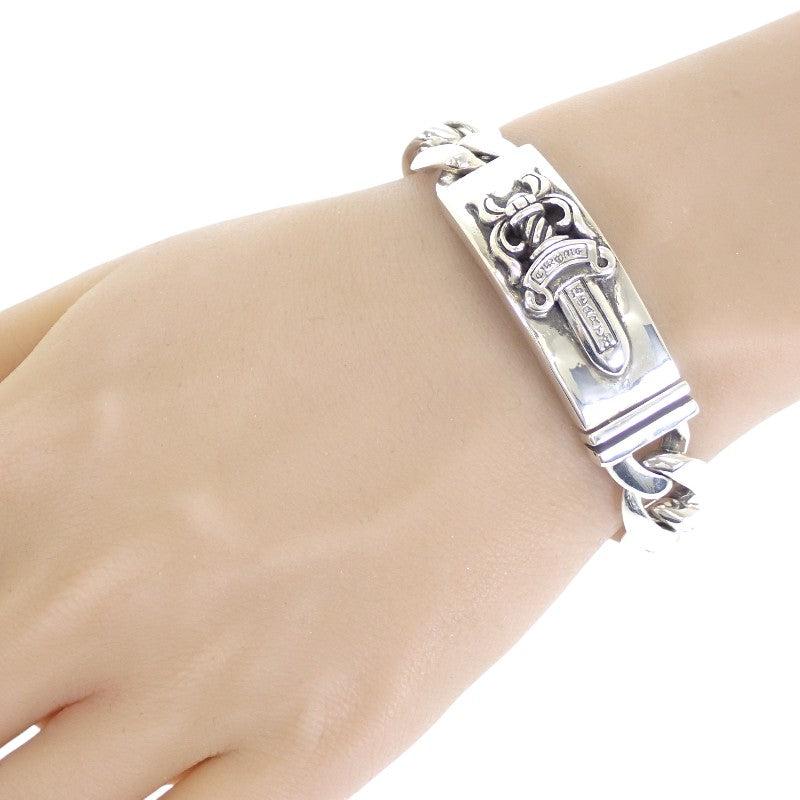 クロムハーツ CHROME HEARTS ダガーIDクラシックリンク 2354-304-3200-9150 ブレスレット シルバー925 メンズ【中古】【Aランク】