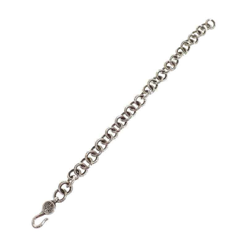 クロムハーツ CHROME HEARTS シングルBリングブレス ブレスレット シルバー925 メンズ【中古】【ABランク】