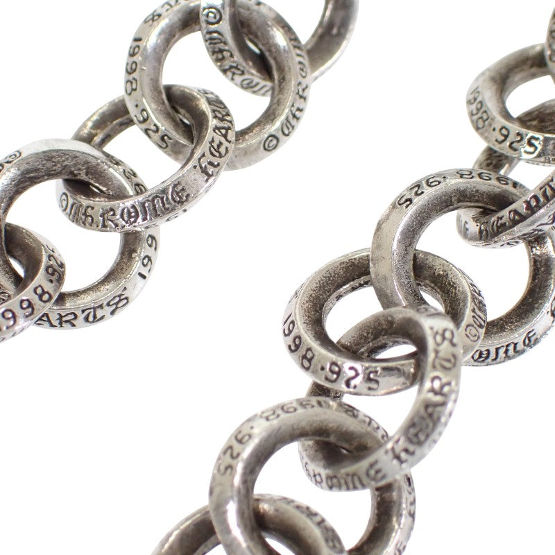 クロムハーツ CHROME HEARTS シングルBリングブレス ブレスレット シルバー925 メンズ【中古】【ABランク】