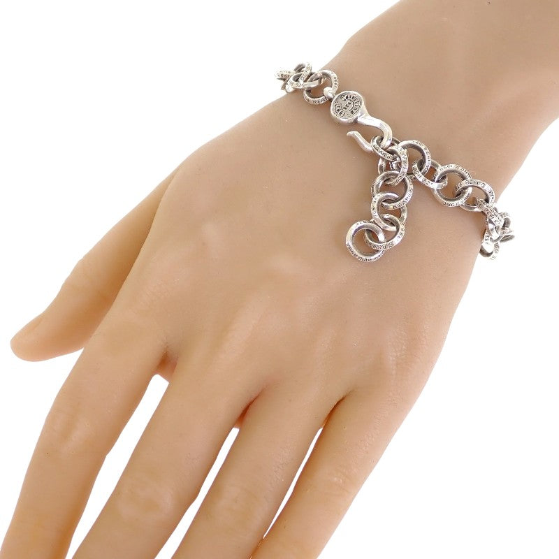 クロムハーツ CHROME HEARTS シングルBリングブレス ブレスレット シルバー925 メンズ【中古】【ABランク】