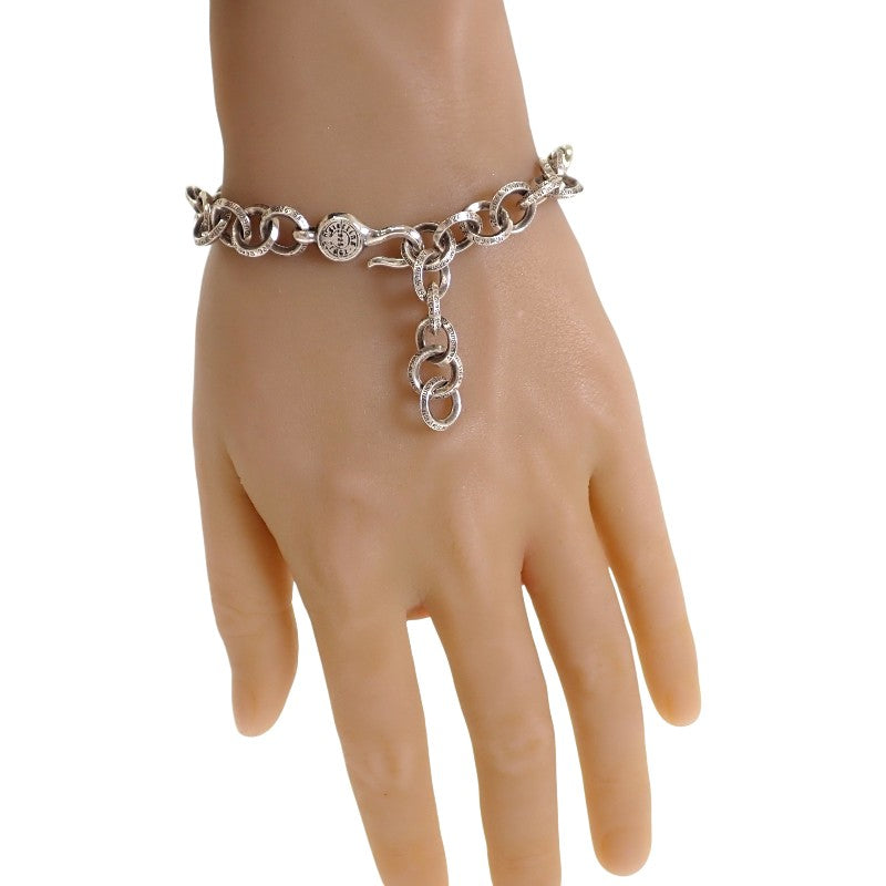 クロムハーツ CHROME HEARTS シングルBリングブレス ブレスレット シルバー925 メンズ【中古】【ABランク】