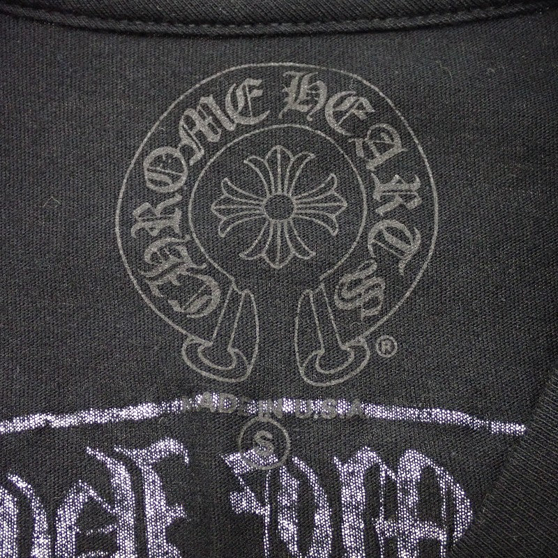 Chrome Hearts CHROME HEARTS 多色十字墓園印花上衣 S 408129111-983 短袖T恤 棉質 黑色 多色 男款【二手】【A級品】