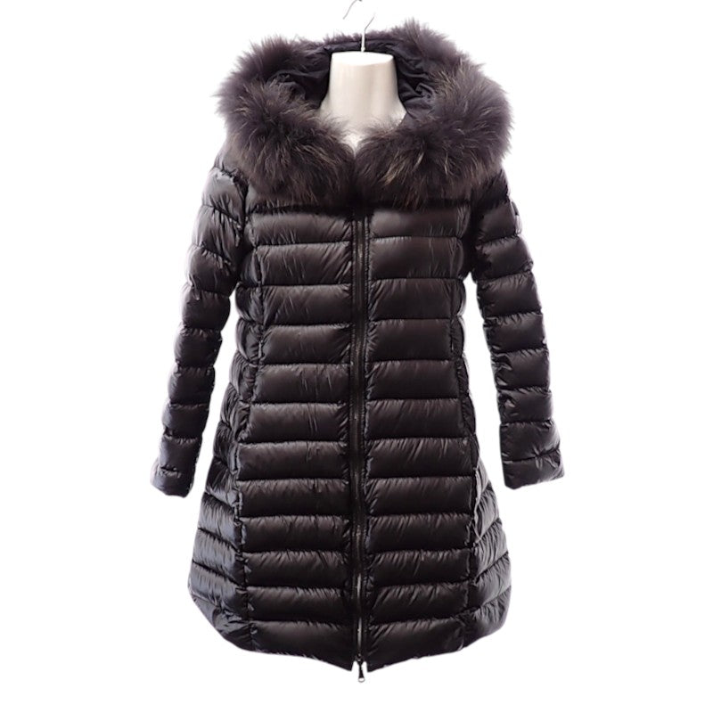 タトラス TATRAS ISERA リバーシブル ダウンコート 2 LTA20A4706 ダウンジャケット ナイロン ダウン90%/フェザー10% ブラック レディース【中古】【ABランク】