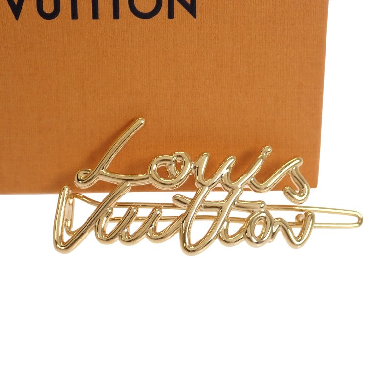 ルイヴィトン LOUIS VUITTON バレッタ・LVスクリプト ヘアピン M03251