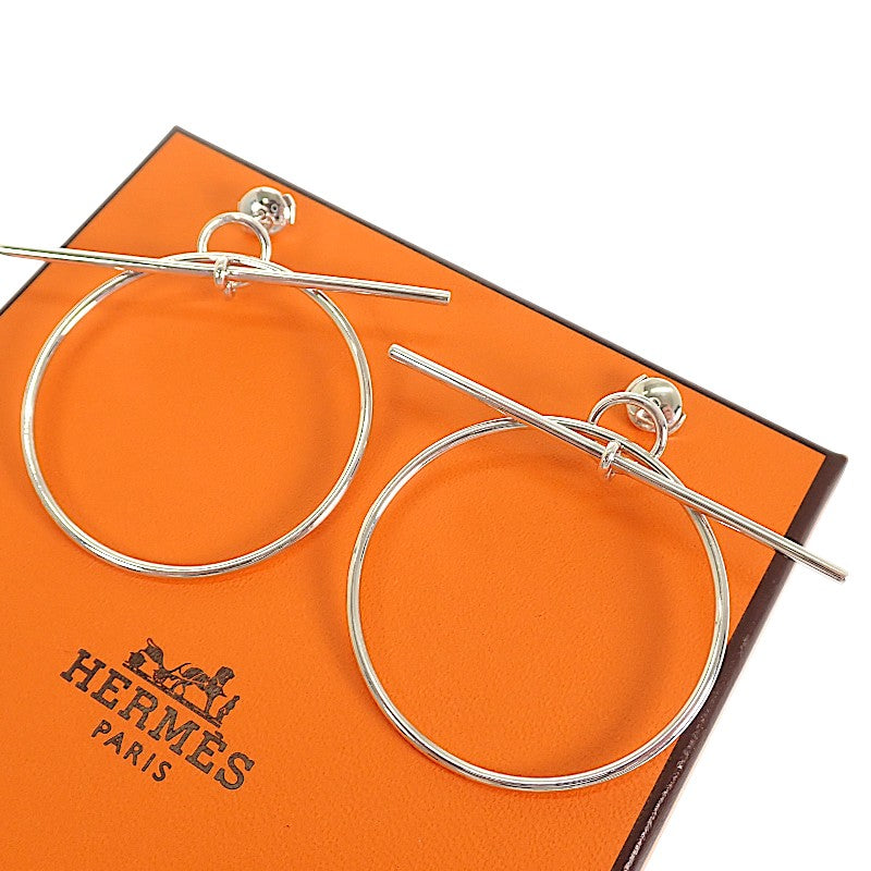 エルメス HERMES ループ MM H114504B 00 ピアス シルバー925 レディース【中古】【Aランク】
