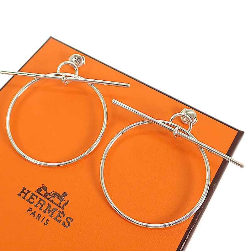エルメス HERMES ループ MM H114504B 00 ピアス シルバー925 レディース【中古】【Aランク】