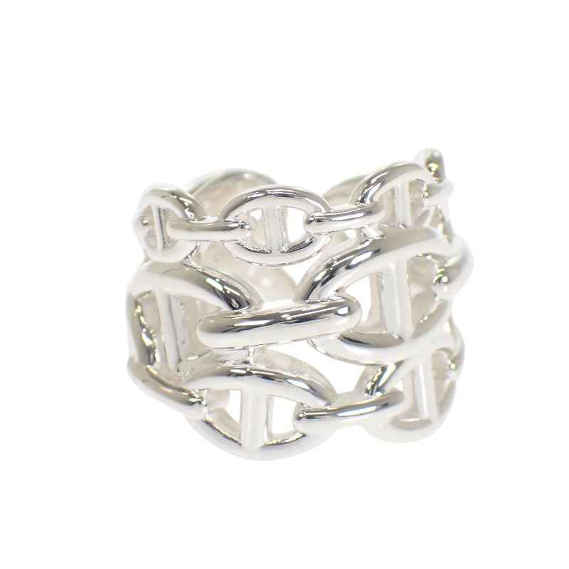 エルメス HERMES シェーヌダンクルアンシェネ GM 16号 56 H109506B リング シルバー925 銀 レディース ユニセックス【中古】【Aランク】
