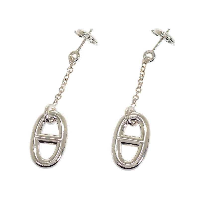 エルメス HERMES ファランドール MM H108618B ピアス シルバー925 シルバー レディース【中古】【Aランク】