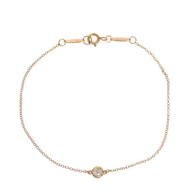 ティファニー TIFFANY&Co. バイザヤード 60141598 ブレスレット K18ピンクゴールド ダイヤモンド レディース【中古】【Aランク】