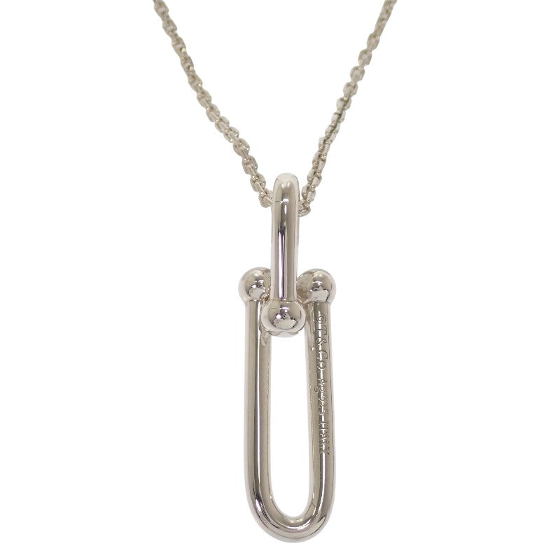 ティファニー TIFFANY&Co. ハードウェア 細長リンク ペンダント 63104310 ネックレス シルバー925 レディース【中古】【Aランク】