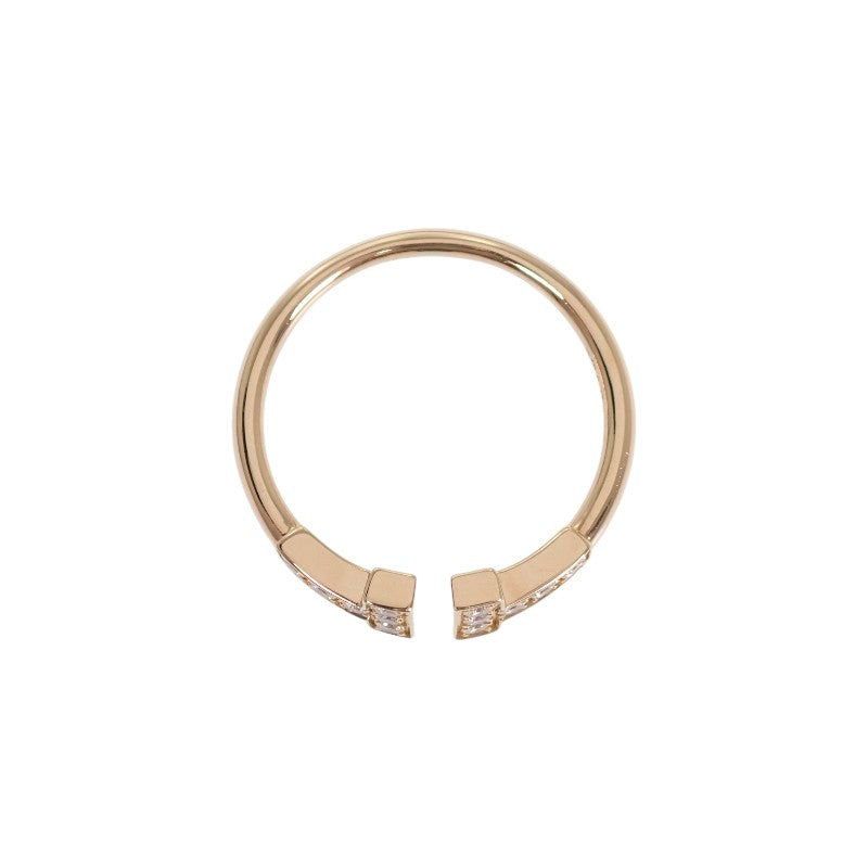 ティファニー TIFFANY&Co. Tワイヤー 10号 60147315 リング K18ピンクゴールド ダイヤモンド レディース【中古】【Aランク】